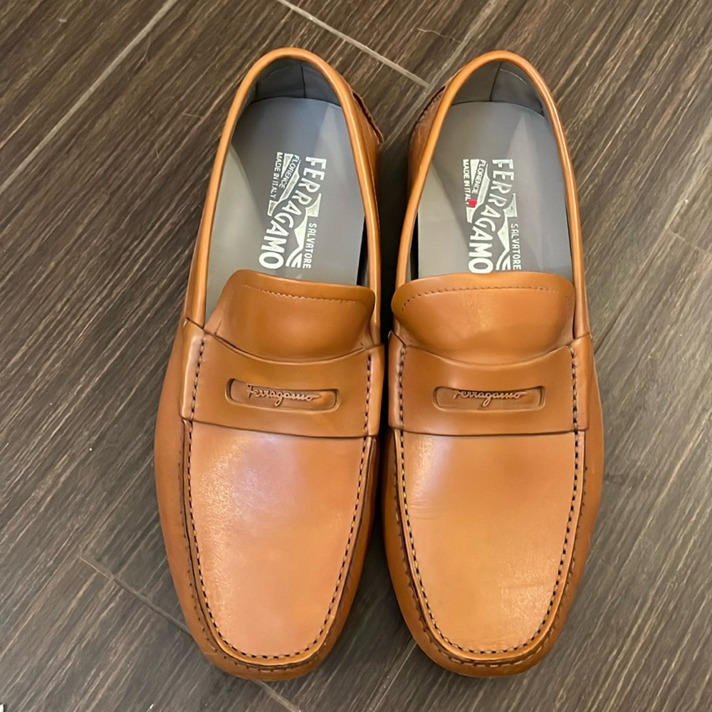 Salvatore Ferragamo men's driver loafers